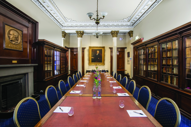 Lister room in the College